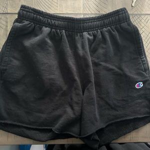 Black champion shorts